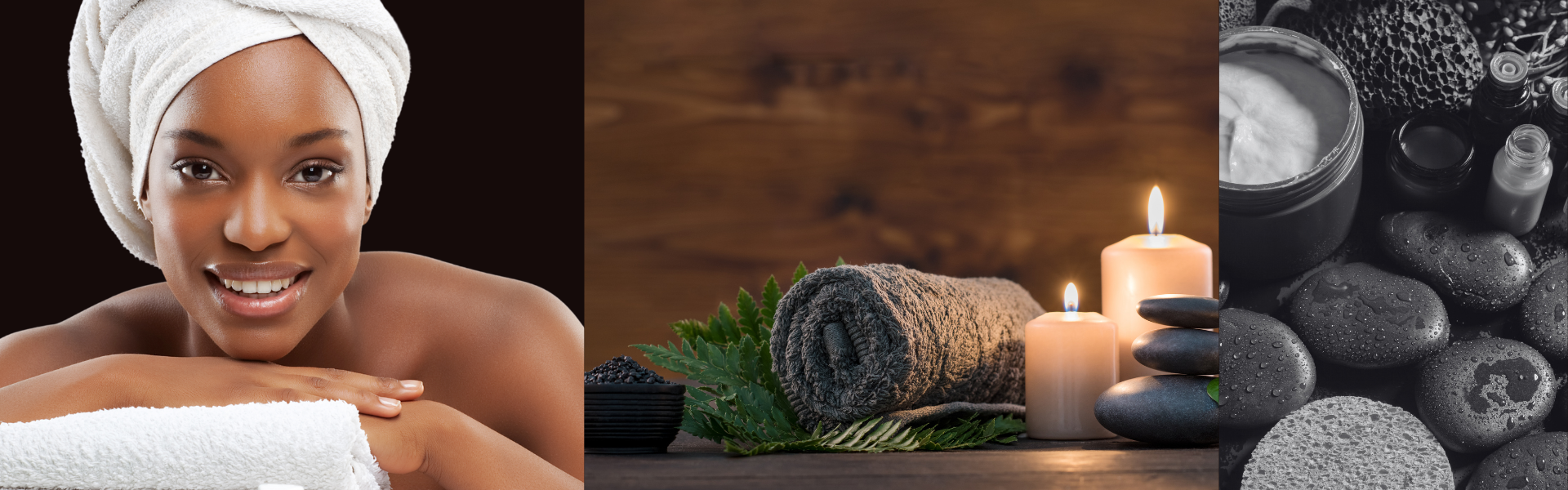Harmony Soul Healing Spa professional website hero and spa treatment experience